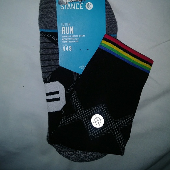 Men's Athletic Cut Stance Fusion Run Socks No. 448